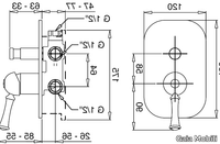 ASTON-Shower-mixer-with-diverter-Gaia-Mobili-614077-dimdf1ef49b.jpg thumb image