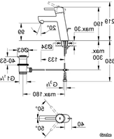 CONCETTO-SIZE-M-Washbasin-mixer-with-pop-up-wast-Grohe-252584-dim10decbf4.jpg thumb image