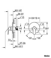 BAUEDGE-Shower-mixer-Grohe-252511-dima7db842b.jpg thumb image