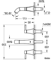 GRANDERA-SIZE-S-Wall-mounted-washbasin-tap-Grohe-266353-dimab8f8f58.jpg thumb image