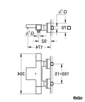 GROHTHERM-CUBE-Thermostatic-bathtub-mixer-Grohe-234915-dim9bfd852f.jpg thumb image