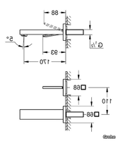 EUROCUBE-JOY-SIZE-S-Wall-mounted-washbasin-mixer-Grohe-259237-dim77fbdd1f.jpg thumb image