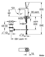 EUROCUBE-JOY-SIZE-S-Washbasin-mixer-with-pop-up-Grohe-259251-dim61a3233b.jpg thumb image