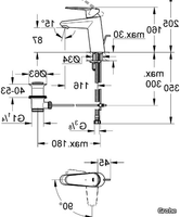 EURODISC-COSMOPOLITAN-SIZE-S-Washbasin-mixer-wit-Grohe-259407-dim1dcc59fb.jpg thumb image