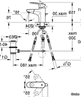 EUROPLUS-C-SIZE-S-Washbasin-tap-with-spray-Grohe-263297-dim49b795ef.jpg thumb image