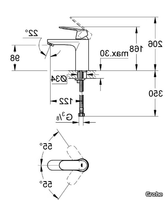 EUROSMART-COSMOPOLITAN-SIZE-M-Washbasin-mixer-wi-Grohe-263559-dim6c763b2d.jpg thumb image