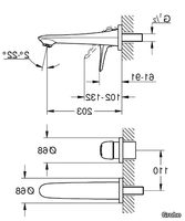 EUROSTYLE-SIZE-M-Wall-mounted-washbasin-mixer-Grohe-264259-dimd4de0922.jpg thumb image