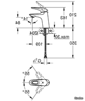 EUROSTYLE-SIZE-S-Single-handle-washbasin-mixer-Grohe-264301-dimb6e93d8b.jpg thumb image