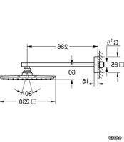 RAINSHOWER-ALLURE-Overhead-shower-with-arm-Grohe-302205-dim577e7779.jpg thumb image