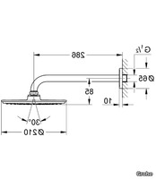 RAINSHOWER-COSMOPOLITAN-Soffione-a-muro-Grohe-300426-dim146a4e0e.jpg thumb image