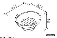 CLASSIK-Soap-dish-JUSTIME-361533-dimce2fe525.jpg thumb image