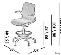 SMARTLIGHT-Office-stool-with-Armrests-Luxy-491457-dimfff82ecc.jpg thumb image