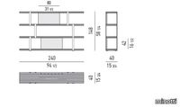 28115_n_DALTON-CHROME-BOOKCASE-OAK-SHELVES-240X40-H148.jpg thumb image