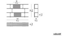 34087_n_DALTON-CHROME-BOOKCASE-PALISANDER-SANTOS-DARK-BROWN-SHELVES-240X40-H148.jpg thumb image