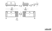 34034_n_BRASILIA-ELEMENT-WITH-ARMREST-WITH-TOP-SMALL-PALISANDER-SANTOS-TOP-220.jpg thumb image