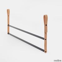 2725_n_Towel-Rack-Large---Black-metal- -Vegetable-tanned-leather---40,5-(H)-cm-x-95-(L)-cm_DETTAGLIO.jpg thumb image