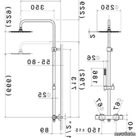 SHOWER-COLUMNS-Thermostatic-shower-mixer-NEWFORM-273380-dimd22ed749.jpg thumb image