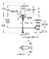 EUROSMART-COSMOPOLITAN-Bidet-mixer-Grohe-263623-dim40e39fd5.jpg thumb image