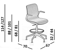 SMARTLIGHT-Office-stool-with-Armrests-Luxy-491457-dimfff82ecc.jpg thumb image