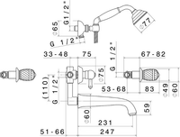 DELUXE-Classic-style-bathtub-set-NEWFORM-233966-dim55db4838.jpg thumb image