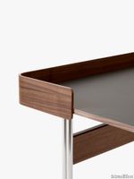 Pavilion-AV17_Chrome-w.-Iron-Linoleum-Lacquered-Walnut_Closeup.jpg thumb image