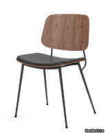 3061_soborg-metal-chair--tube-base-seat-upholstered_162-179-51301_walnut-lacquered-leather-omni-301-black-black-metal_v2 thumb image