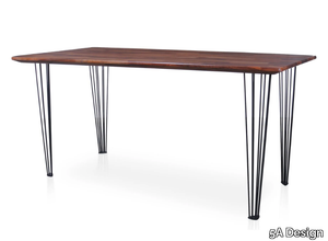 BOND - Rectangular wooden table _ 5A Design