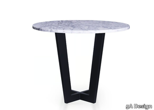 DINO - Round Carrara marble coffee table _ 5A Design