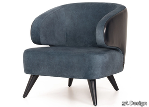 GLORIA - Fabric easy chair with armrests _ 5A Design