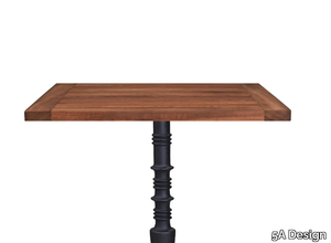 IROKO TOPS - Square iroko table top _ 5A Design