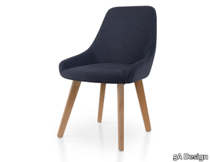 PREMIERE OAK - Fabric chair _ 5A Design