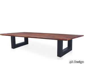 UU - Rectangular wooden coffee table _ 5A Design