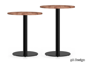 VENUS ROUND - Round wooden high table _ 5A Design