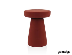 MUSHROOM - Upholstered fabric stool _ 5A Design