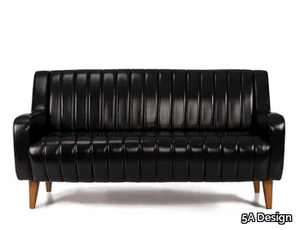 SENSE ARM - Leather small sofa _ 5A Design