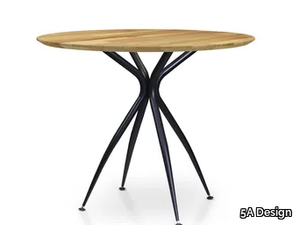 PALERMO - Round wooden table _ 5A Design