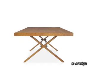 XX OAK - Rectangular oak coffee table _ 5A Design