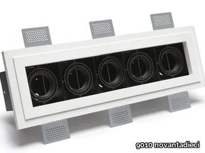 4246 - Recessed ceiling multiple Cristaly® spotlight _ 9010 novantadieci