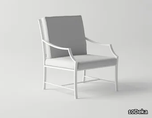 AGOSTO - Garden aluminium easy chair _ 10Deka