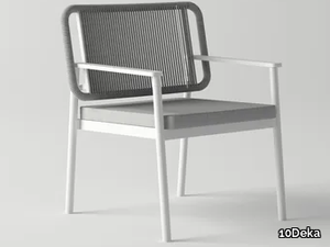 SENSORIA - Garden chair with armrests _ 10Deka