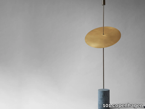 THE MOON - LED indirect light brass floor lamp _ 101 copenhagen