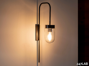 CIUCCIO - LED brass outdoor wall lamp _ 247LAB