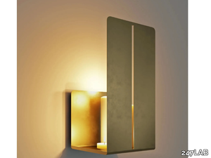 HIDE CANDLE - Wall-mounted brass candle holder _ 247LAB