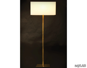 LUCY TR - LED brass and fabric floor lamp _ 247LAB