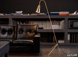 THINKERBELL - LED brass floor lamp _ 247LAB