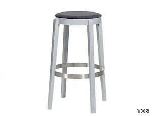 PUNTON - Wooden stool _ TON