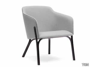 SPLIT - Easy chair with armrests _ TON