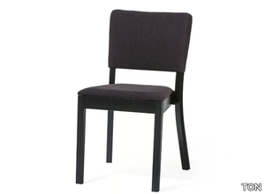 TREVISO - Stackable chair in wood and fabric _ TON