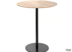 EASY MIX & FIX 631 - Round wooden high table _ TON