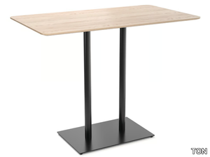 EASY MIX & FIX 637 - Rectangular wooden high table _ TON